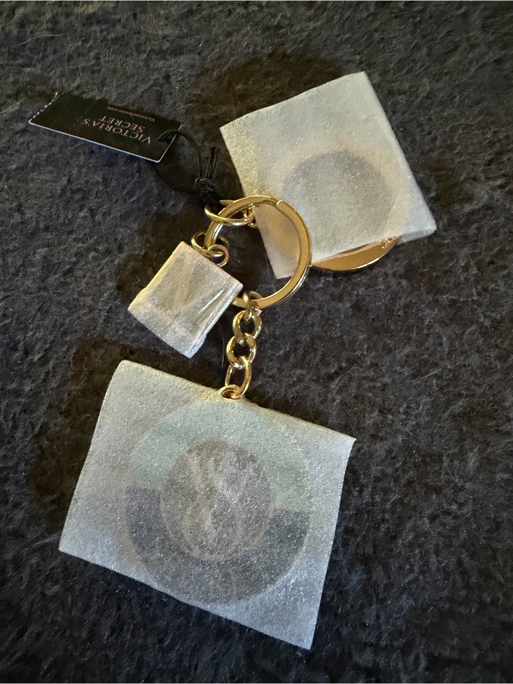 Victoria's Secret charm keychain